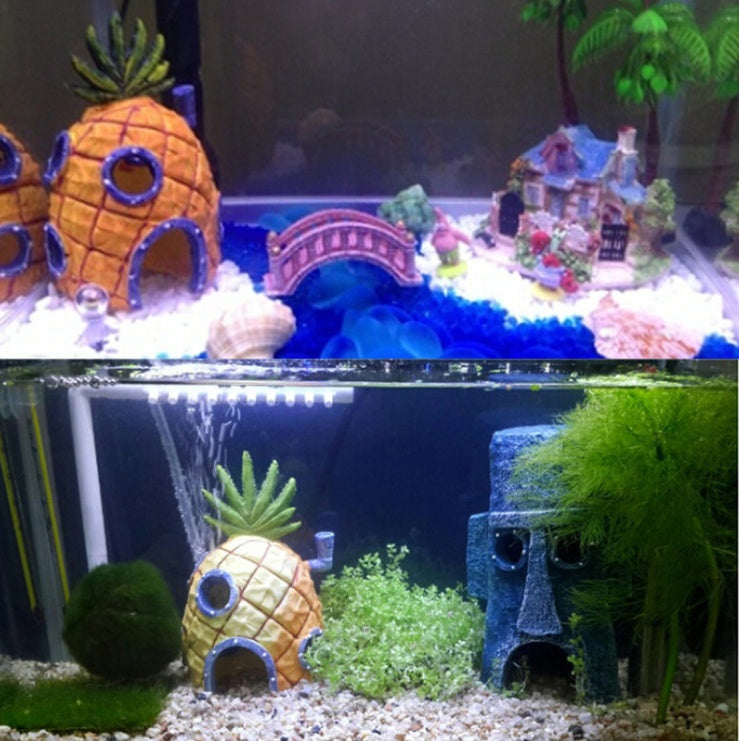 Maison ananas Bob l'éponge pour aquarium
