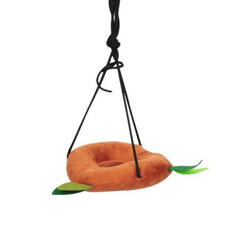 Plush toy hamster tree: round swing