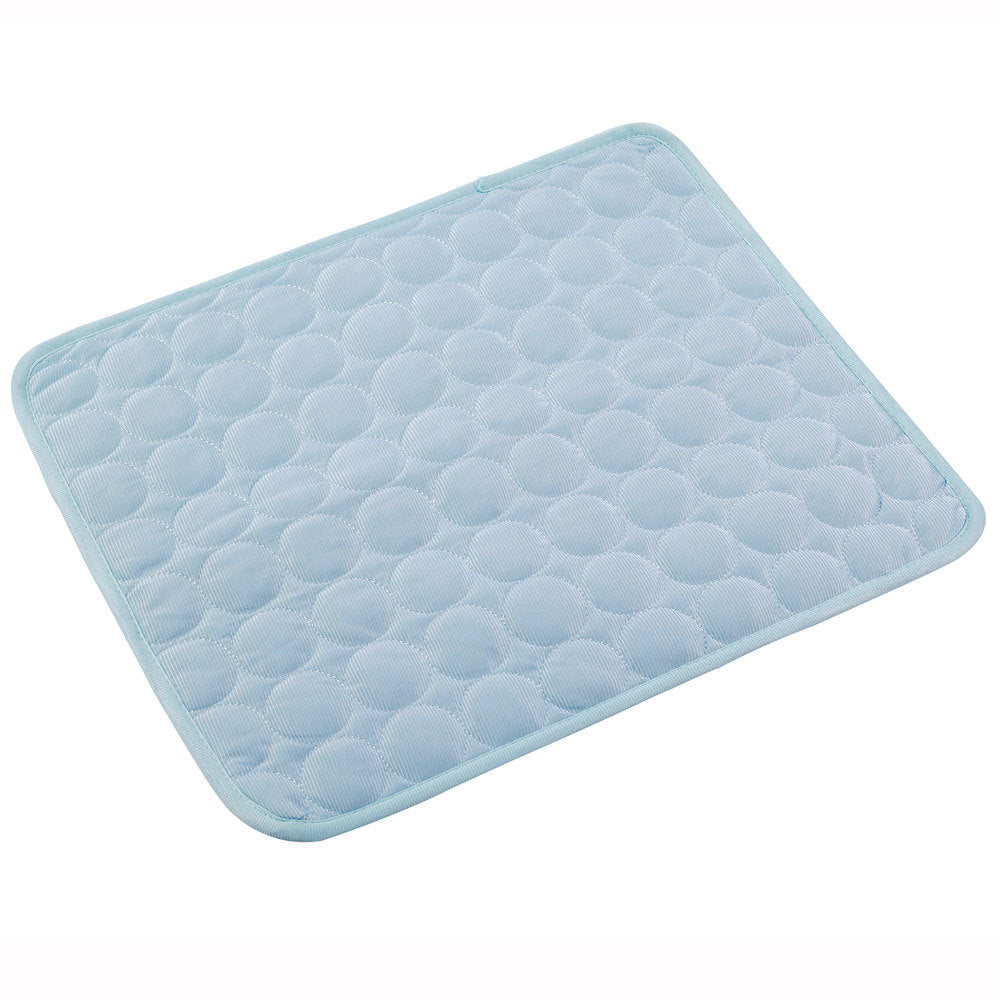 Coussin rafraîchissant en soie glacée pour chien et chat, idéal pour l'été