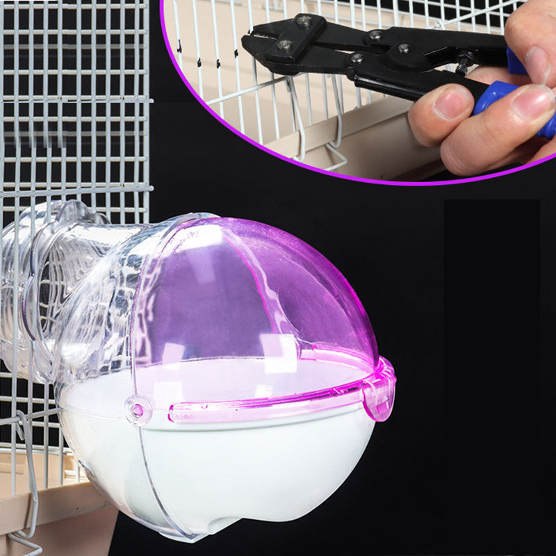 Salle de bain de luxe pour hamster