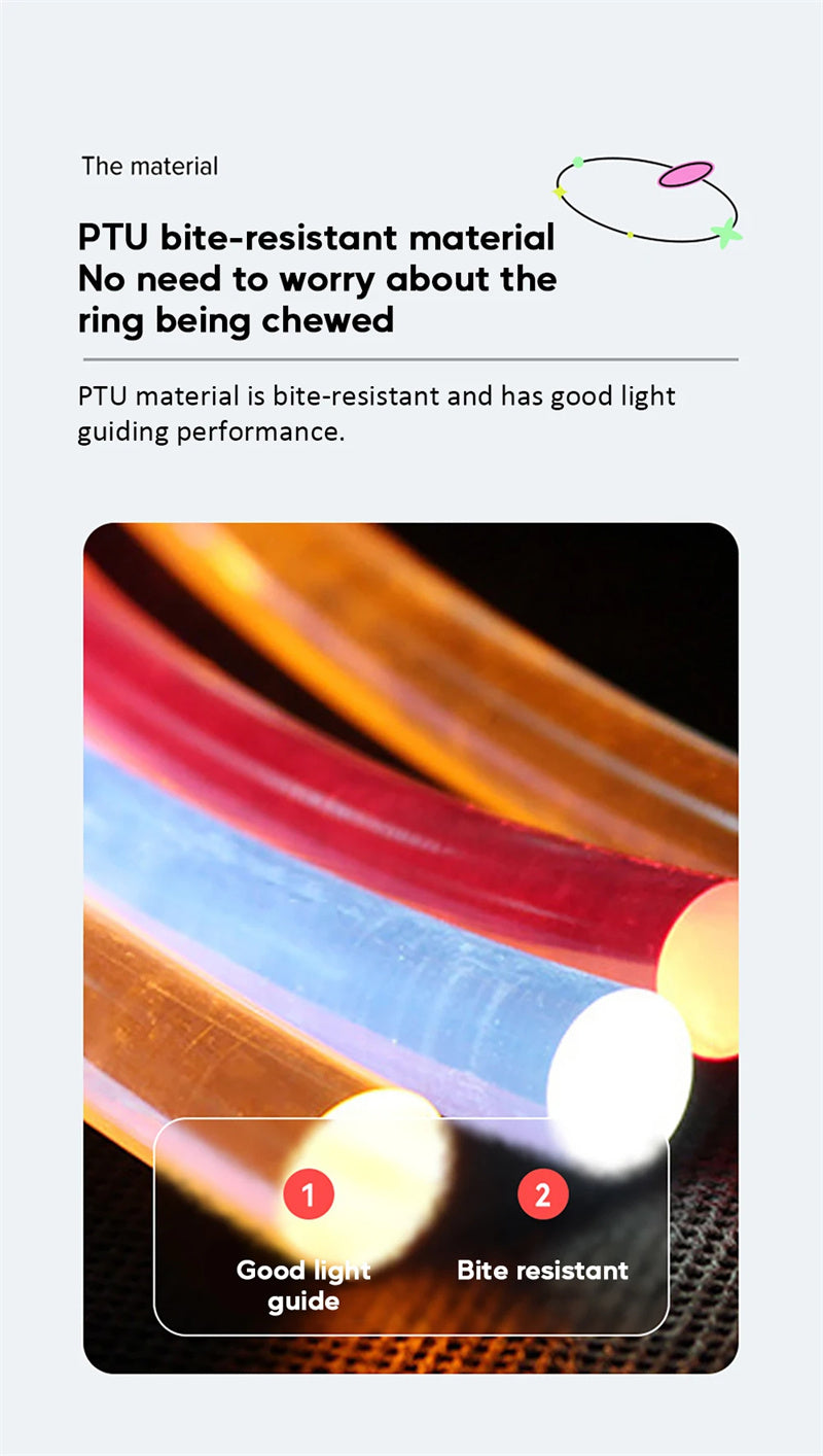 GlowFetch Illuminated Dog Disc