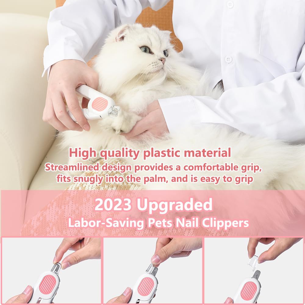 Long-Use LED Dog Clipper