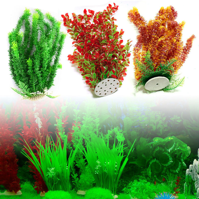 Ornement de plante de simulation AquaScape