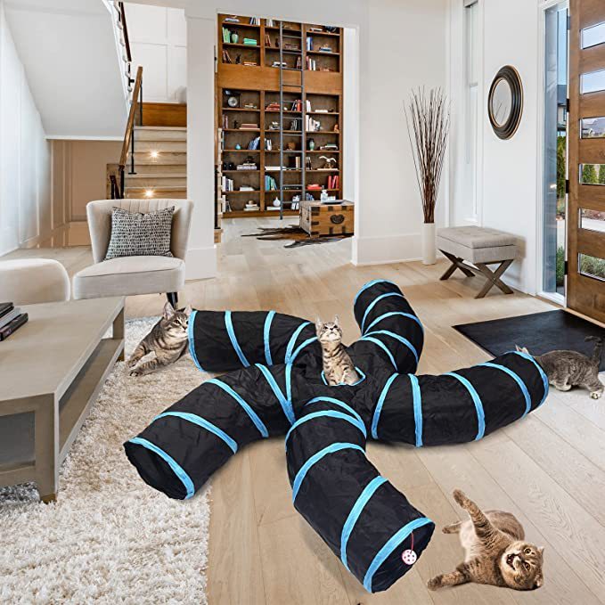 Tunnel interactif pour chats TreeTrail