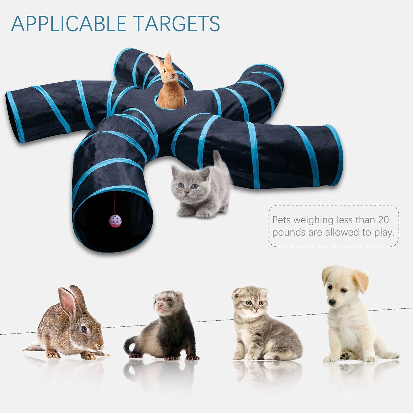Tunnel interactif pour chats TreeTrail