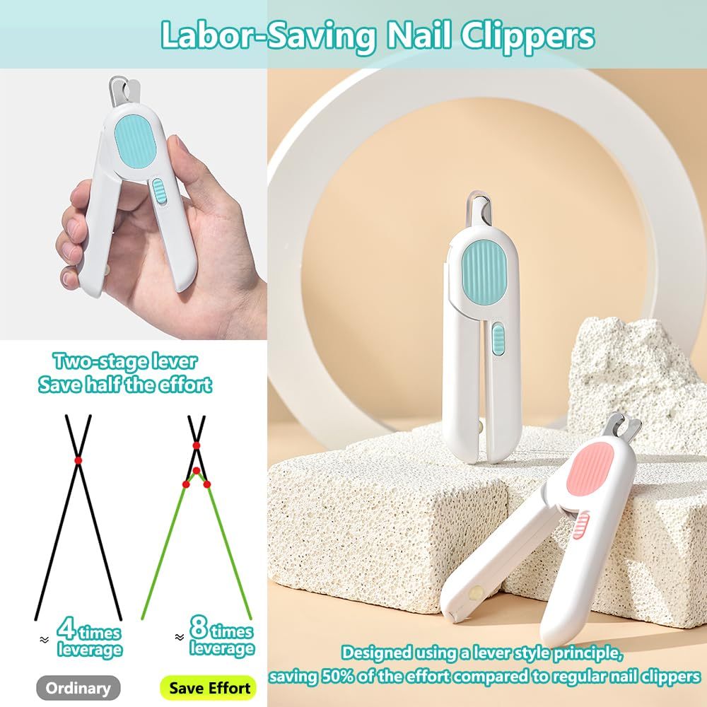 Long-Use LED Dog Clipper