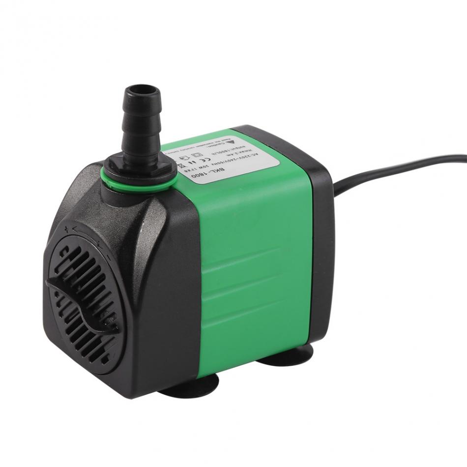 Water pump for fish tank's left side