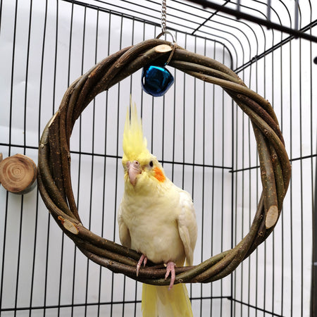 Rattan Bird Chewing Ring