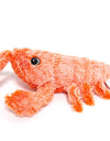 Electric Jumping Shrimp Plush Toy