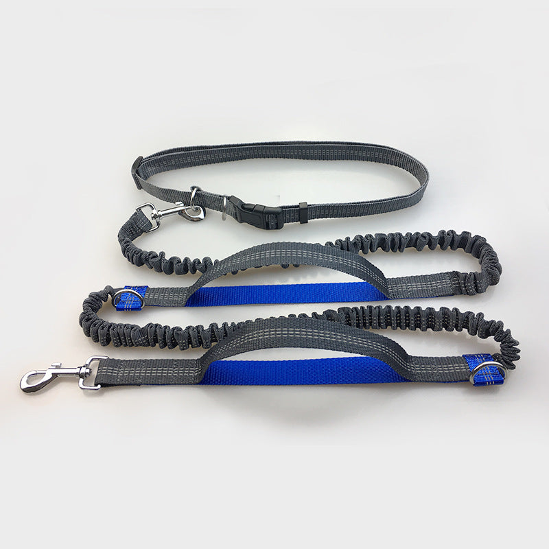 Multi-Function Running Reflective Pull Leash