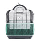 Mesh Spill-Proof Cover for Bird Cages: green 