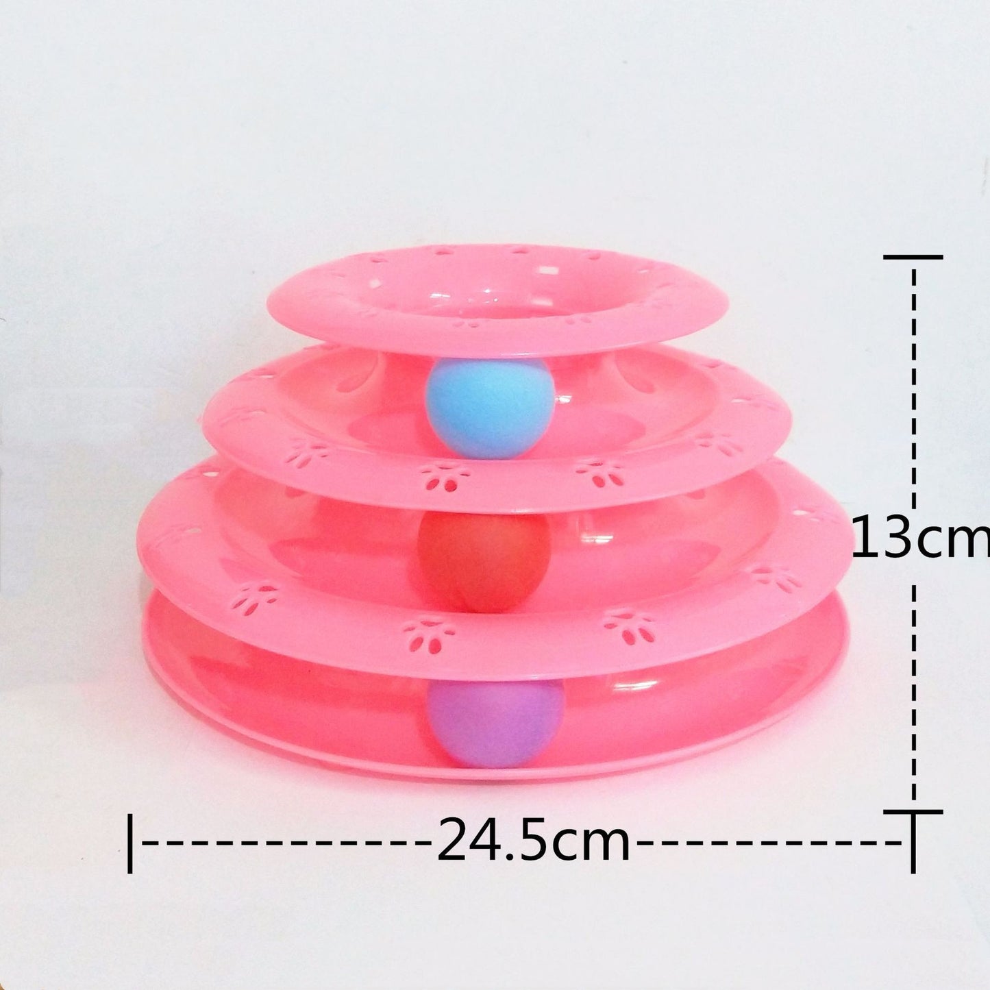 Feline Fun Disc Turntable Toy