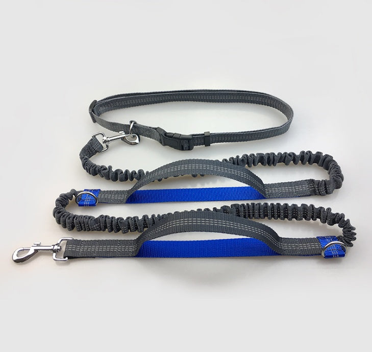 Multi-Function Running Reflective Pull Leash