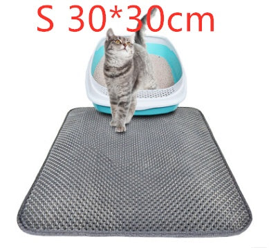 Honeycomb Cat Litter Mat: Leak-Proof Protection