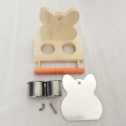 Support de miroir pour perroquet
