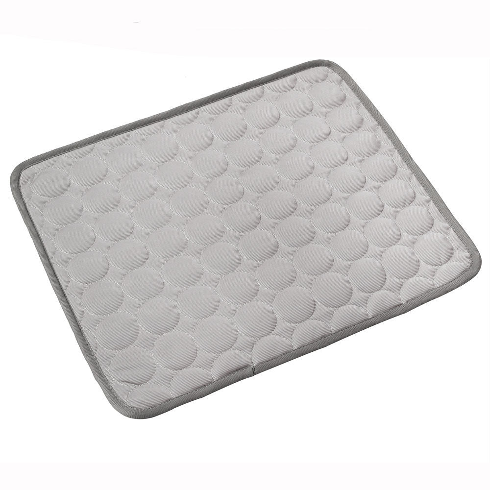Coussin rafraîchissant en soie glacée pour chien et chat, idéal pour l'été