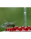 Hanging Red Hexagonal Hummingbird Feeder