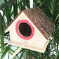 Modern Paulownia Bird's Nest Ornament - Handcrafted Decor