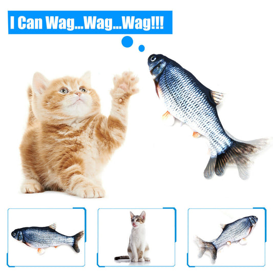 Electronic Fish Cat Toy