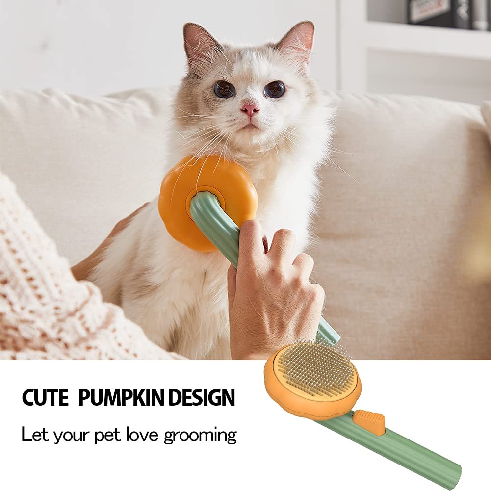 PerfectPet Pumpkin Grooming Brush