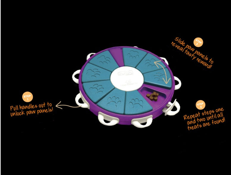 Paw Puzzle Treat Dispenser Educational Toy