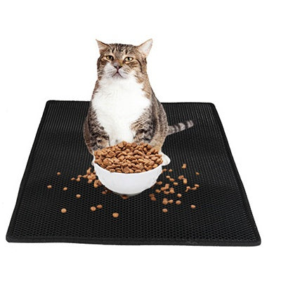 Honeycomb Cat Litter Mat: Leak-Proof Protection