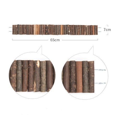 Swing Ladder for Hamsters: shrub dimensions