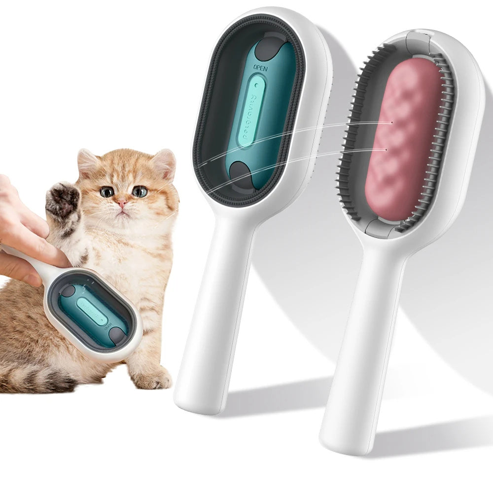 Water-Infused Cat Grooming Brush