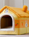 Warm and Durable Pet Shelter with Plush Interior