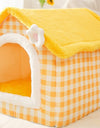 Warm and Durable Pet Shelter with Plush Interior