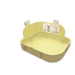 Yellow Practical Rabbit Litter Box