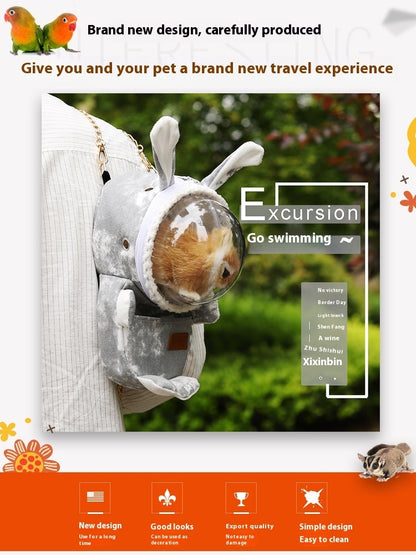 Sac de voyage en bandoulière Space Rabbit