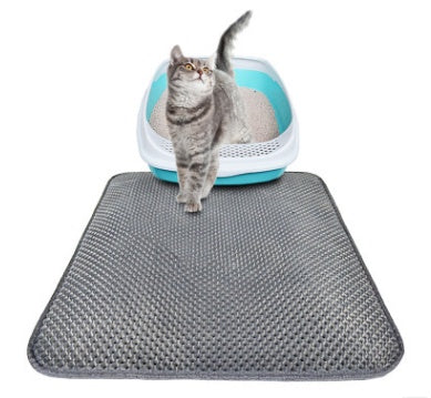 Honeycomb Cat Litter Mat: Leak-Proof Protection