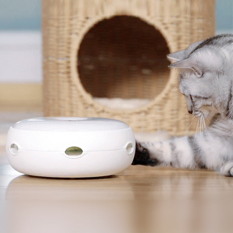 Electric Donut Turntable for Cats