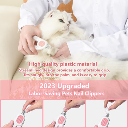 Long-Use LED Dog Clipper