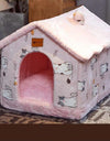 Warm and Durable Pet Shelter with Plush Interior