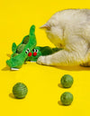 Pea Pod Cat Toy Set with Sound