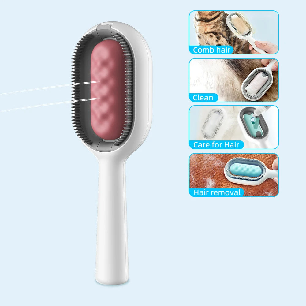 Water-Infused Cat Grooming Brush