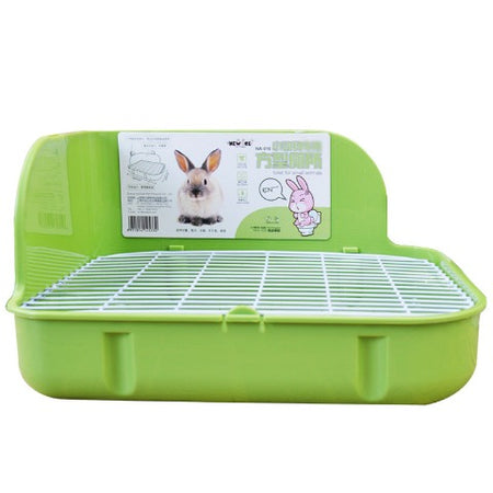 Green Practical Rabbit Litter Box