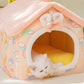 Warm and Durable Pet Shelter with Plush Interior