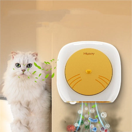 Smart Cat Odor Purifier absorbing air germs