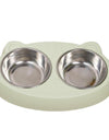 CatEase Double Bowl Feeding Station