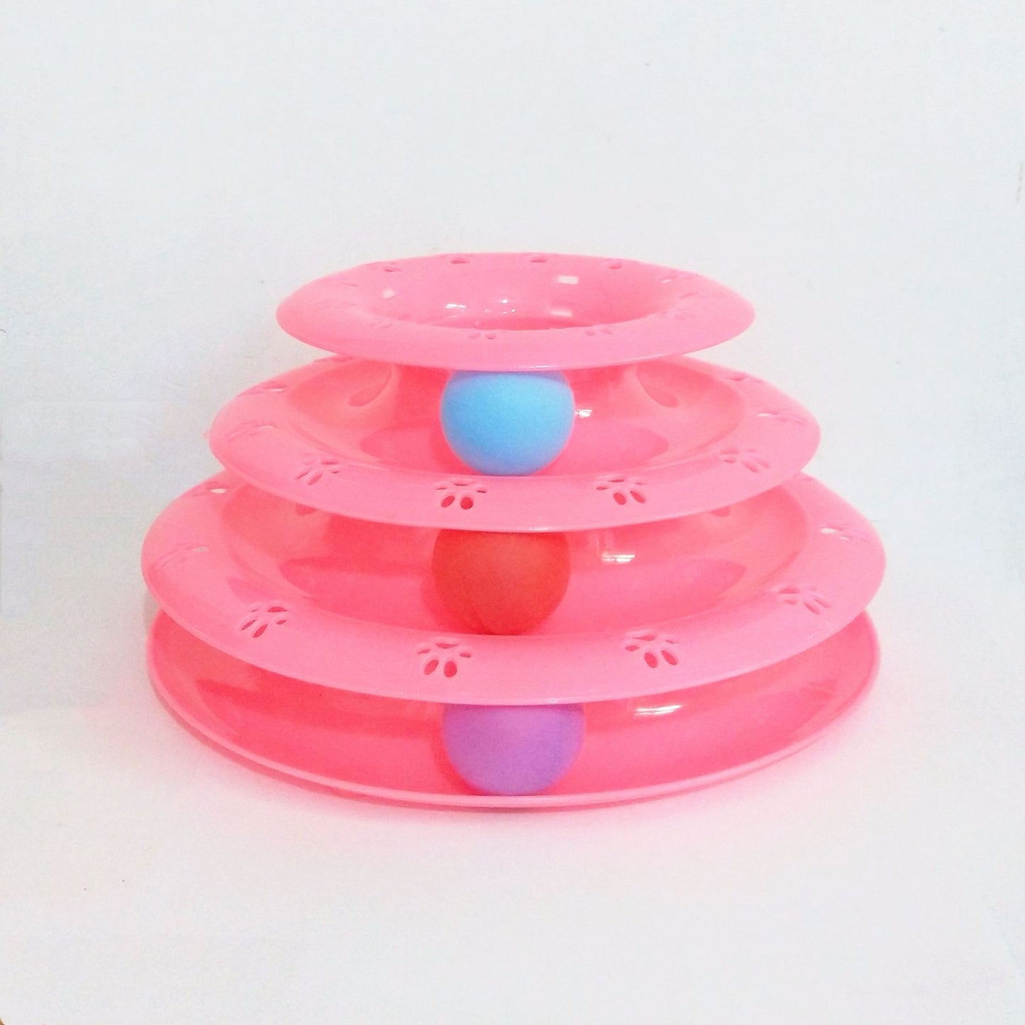 Feline Fun Disc Turntable Toy