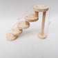 Wooden Spiral Staircase for Hamsters