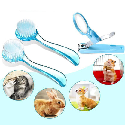 Brosse de spa moelleuse pour hamster