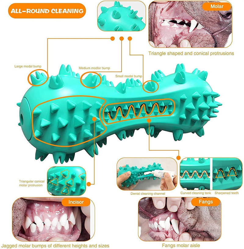 Dental Chew Toy Rubber Molar Stick