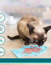 Fish-Shaped Slow Feeding Tray for Cats