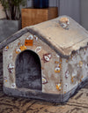 Warm and Durable Pet Shelter with Plush Interior