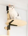 Vertical Door Mounted Cat Shelves