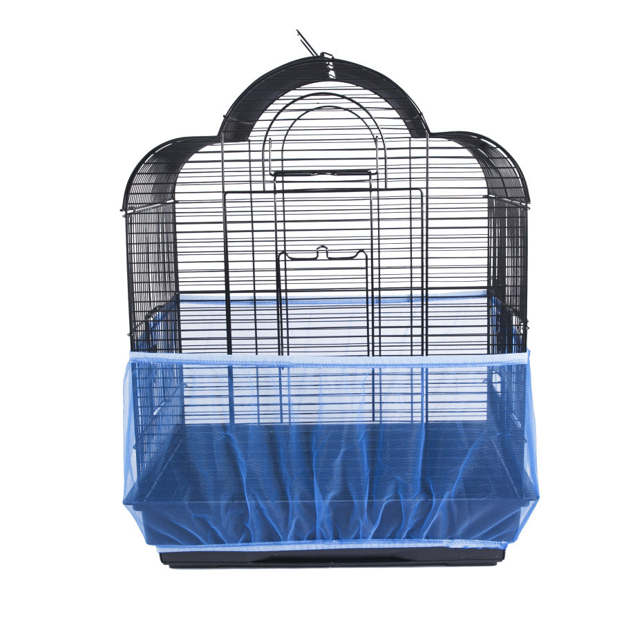 Mesh Spill-Proof Cover for Bird Cages